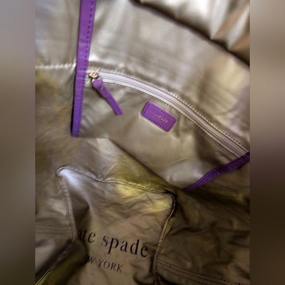 Kate Spade Purple and Red Tote Bag - Picture 7 of 9